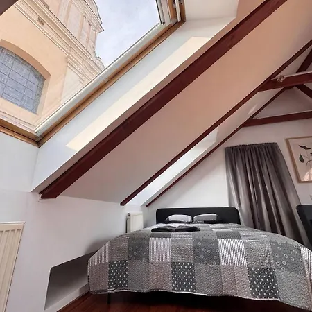 Beams & Bells Attic Old Town Self Check-in * Vilnius