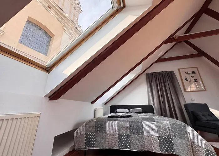 Beams & Bells Attic Old Town Self Check-in * Vilnius