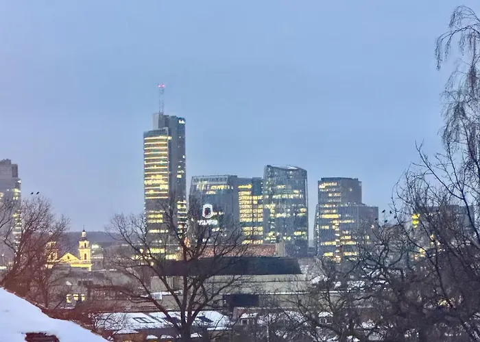 Appartamento Beams & Bells Attic Old Town Self Check-in Vilnius