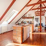 Beams & Bells Attic Old Town Self Check-in Lägenhet Vilnius