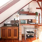 Beams & Bells Attic Old Town Self Check-in